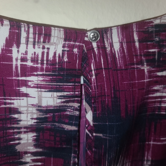 Banana Republic Dressy Printed Top - Picture 4 of 6